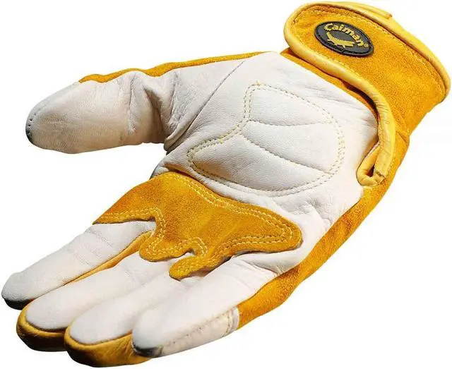 Alt view image 3 of 6 - CAIMAN 1828-6 TIG Welding Gloves, Cowhide Palm, XL, PR