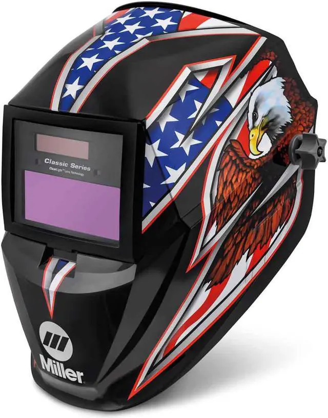 Alt view image 3 of 4 - Miller 287820 Classic Series Auto Darkening Welding Helmet with ClearLight Lens, Liberty