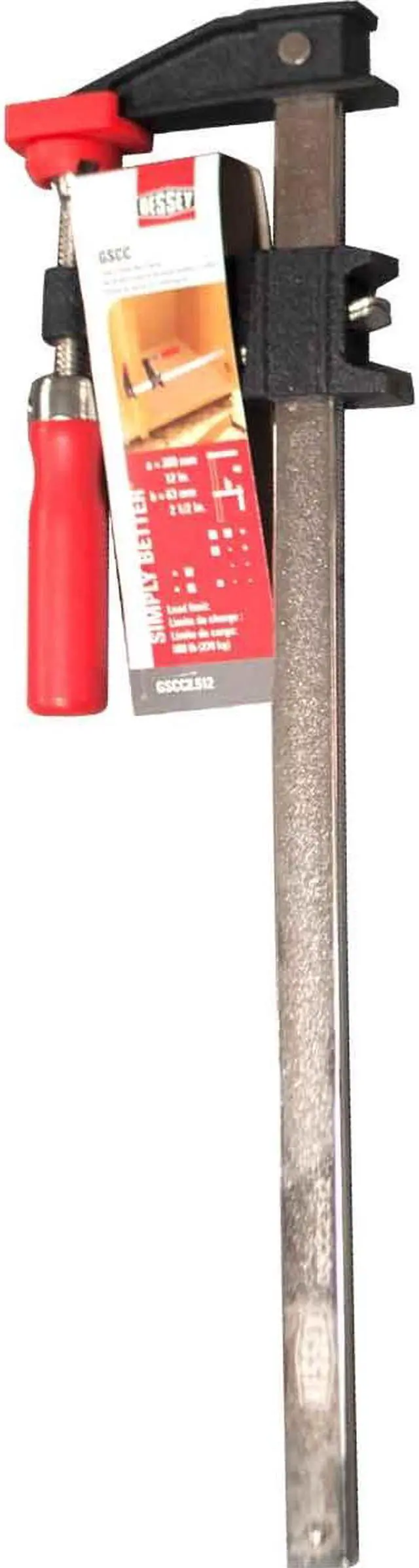 Alt view image 4 of 4 - Bessey 12in. Clutch Bar Clamp  GSCC2.512