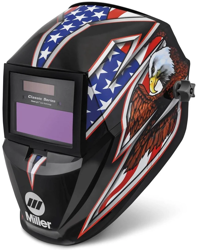 Alt view image 2 of 4 - Miller 287820 Classic Series Auto Darkening Welding Helmet with ClearLight Lens, Liberty