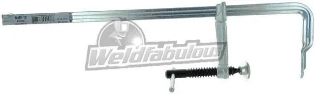 Main image of BESSEY MMS-12 12 in Bar Clamp Steel Handle and 2 1/4 in Throat Depth