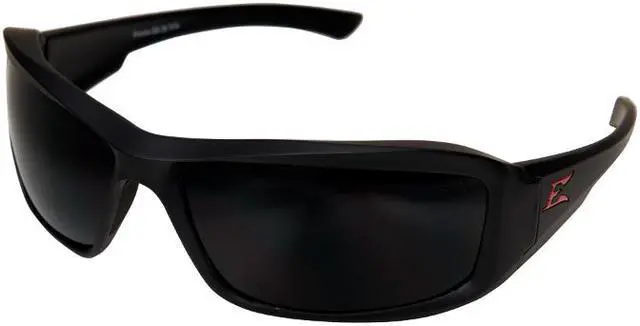 Main image of Edge Eyewear TXB236 Brazeau - Matte Black(Torque) / Polarized Smoke Lens