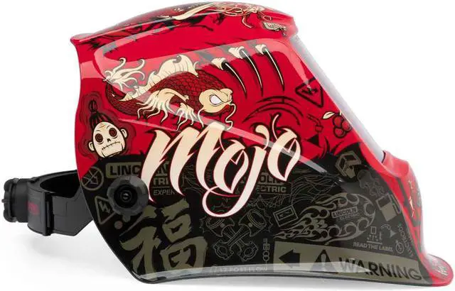 Alt view image 2 of 6 - Lincoln Electric K3101-3 Viking 3350 Auto Darkening Welding Helmet, Mojo