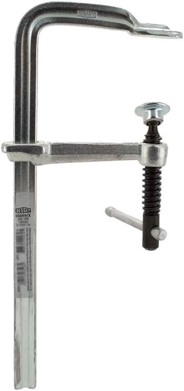 Main image of BESSEY GS20K 8 in Bar Clamp, Tempered Drop-Forged Steel Handle and 4 in Throat