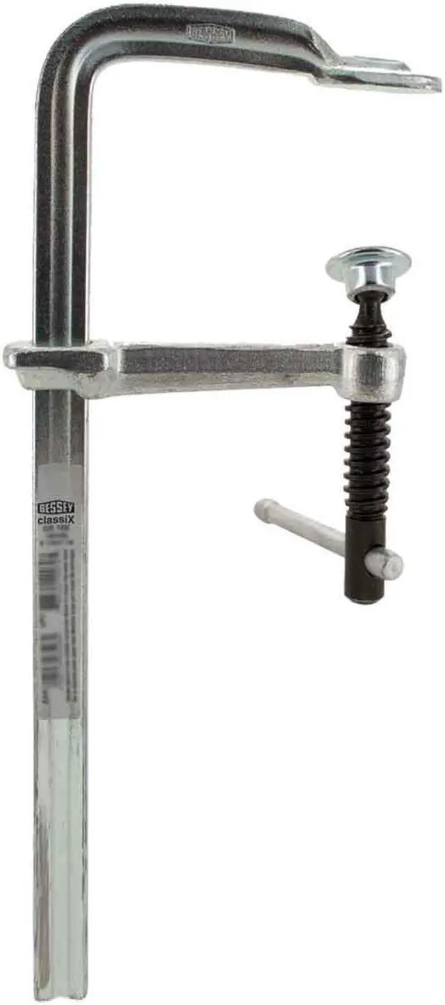 Main image of BESSEY GS60K 24 in Bar Clamp, Tempered Drop-Forged Steel Handle and 4 3/4 in