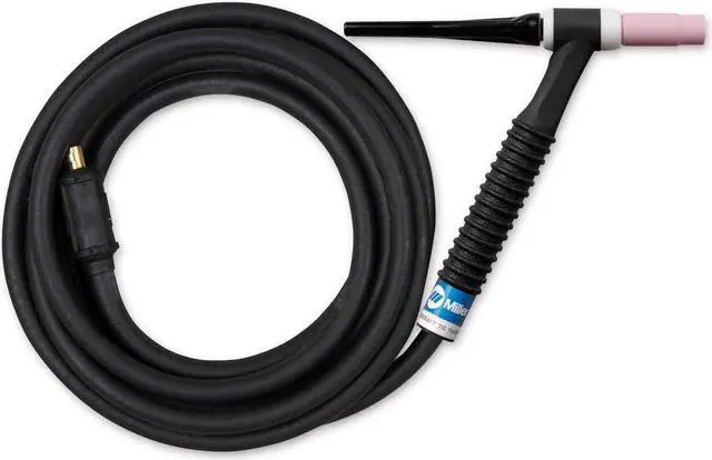 Main image of Miller Weldcraft WP1712RDI25 A-150 TIG Torch Kit w/ 25mm Dinse, 12.5', Rubber