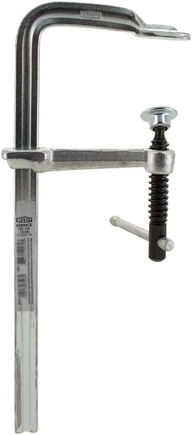 Main image of BESSEY GS30K 12 in Bar Clamp Steel Handle and 5 1/2 in Throat Depth