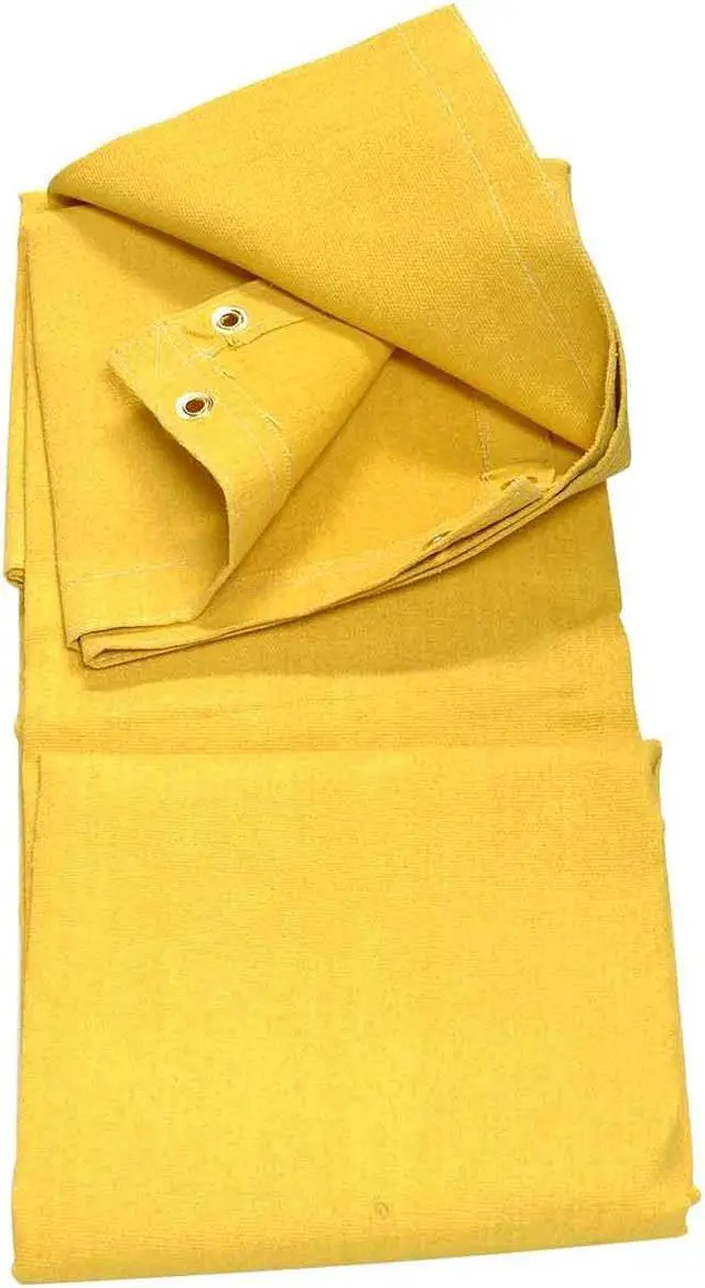 Alt view image 2 of 4 - Tillman 590B 6x8' 24 oz Gold Acrylic Coated Fiberglass Welding Blanket