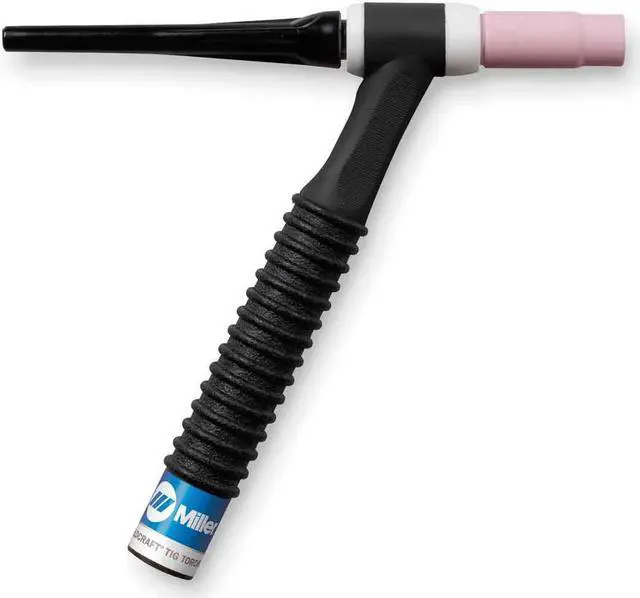 Alt view image 2 of 2 - Miller Weldcraft WP1712RDI25 A-150 TIG Torch Kit w/ 25mm Dinse, 12.5', Rubber