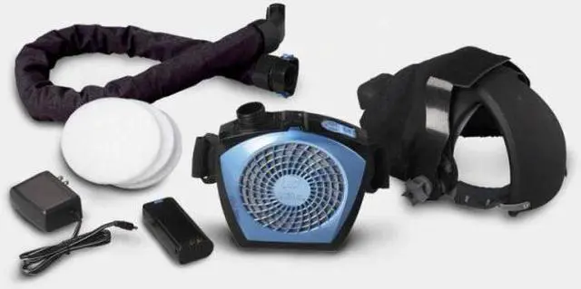 Alt view image 2 of 6 - MILLER ELECTRIC 245230 CoolBelt Welding Helmet Cooling System