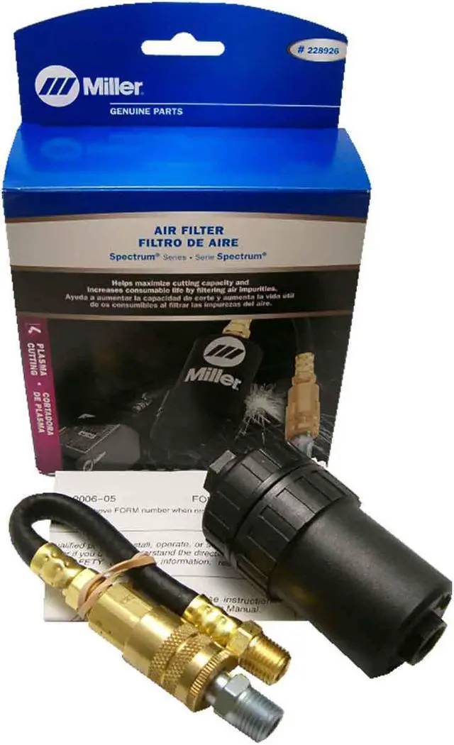 Main image of MILLER ELECTRIC 228926 In-Line Air Filter,Use w/4UV55,5TF35