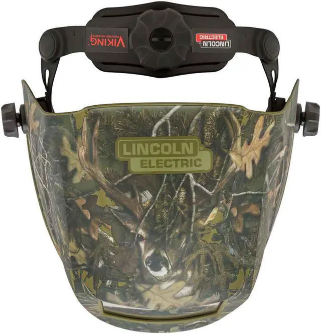 Alt view image 8 of 12 - Lincoln Electric Welding Helmet Green  K4412-3