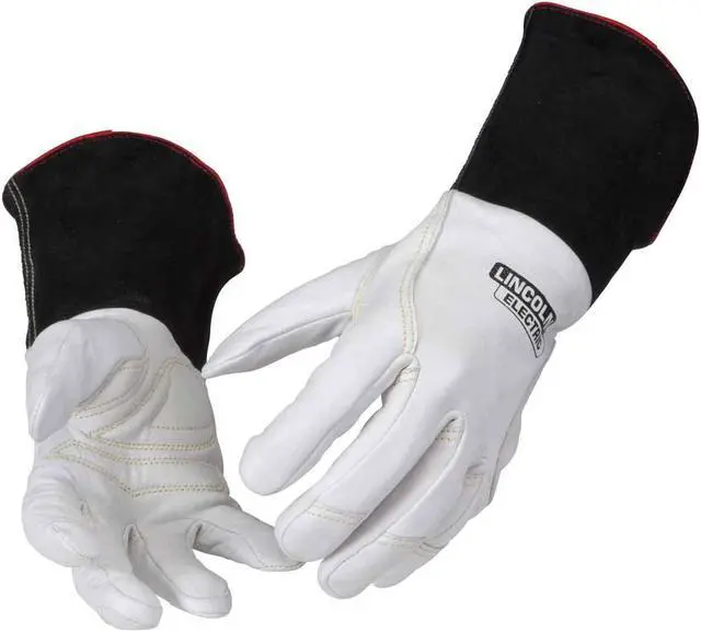 Main image of Lincoln Electric K2983 Premium Leather TIG Welding Gloves, Medium