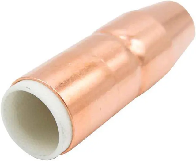 Alt view image 2 of 4 - Miller N-M1218C AccuLock MDX Thread-On Nozzle, 1/2" Orifice, 1/8" Tip Recess, Copper
