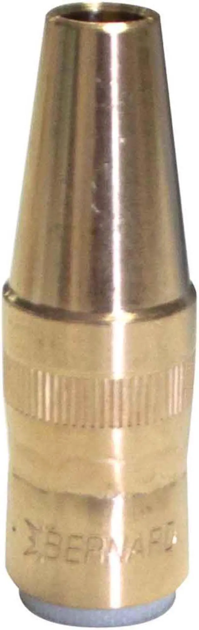 Alt view image 2 of 4 - Bernard BERNARD Brass Tapered MIG Welding Nozzle  NST-3818B