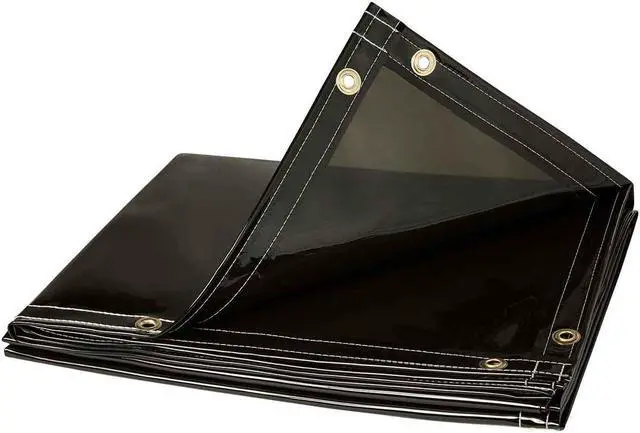 Alt view image 3 of 9 - STEINER 332-6X8 Welding Curtain, Transparent Vinyl, 6 ft. W., 8 ft. H., 13