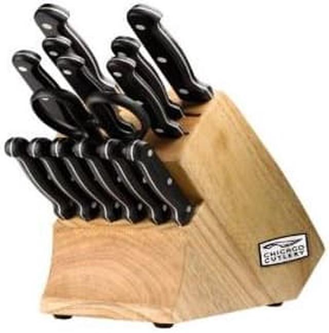 Chicago Cutlery Essentials 15pc Knife Block Set