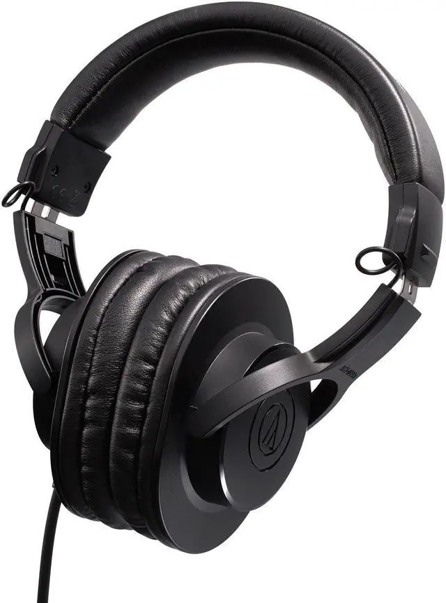 Alt view image 5 of 8 - Audio-Technica ATH-M20x Professional Studio Monitor Headphones- Black