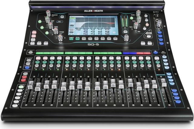 Alt view image 4 of 20 - Allen & Heath SQ-5 Digital Mixer