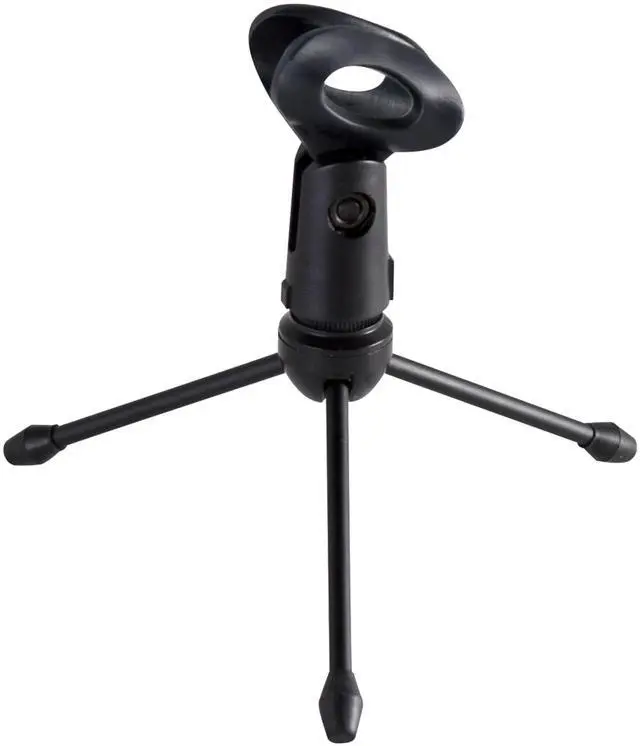 Main image of GATOR GFW-MIC-0250 FRAMEWORKS WIRED MIC MINI TRIPOD DESKTOP STAND