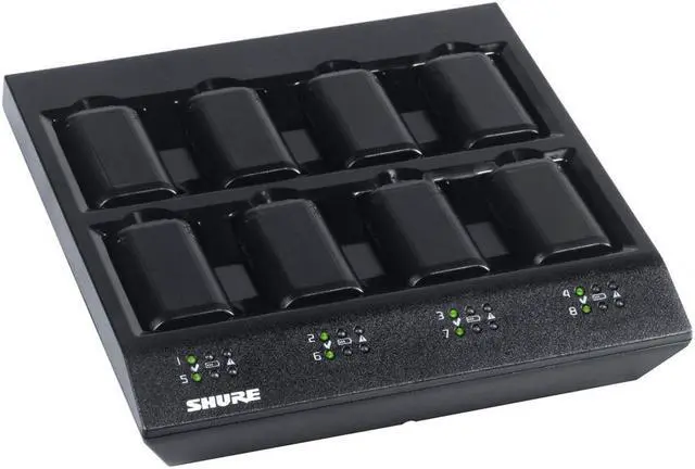 Main image of Shure SBC800US 8-Bay Shure Battery Charge