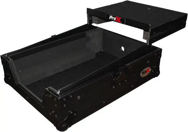 Main image of ProX XS-M12LTBL (Black on Black) Universal 10" - 12" Mixer Case (10" to 12.6")