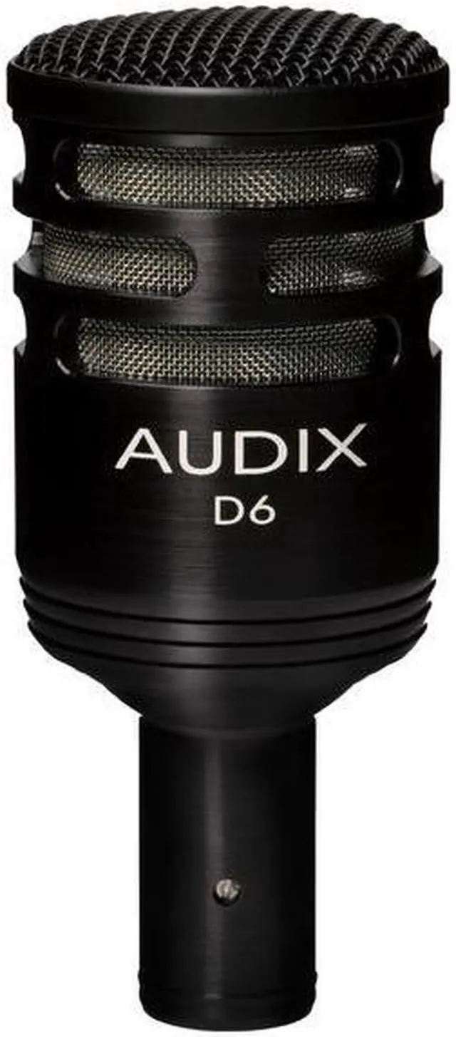 Alt view image 17 of 20 - Audix D6 Kick Drum Microphone - Black