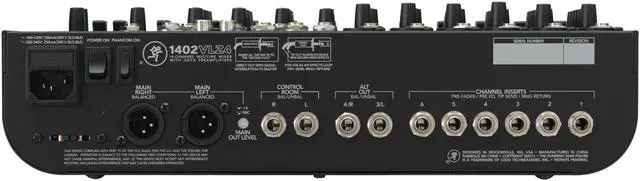 Alt view image 20 of 20 - Mackie 1402VLZ4 14-Channel Compact Mixer