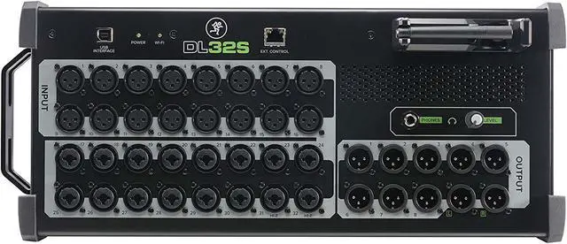 Alt view image 8 of 20 - Mackie DL32S 32-Channel Wireless Digital Live Sound Mixer with Built-In Wi-Fi