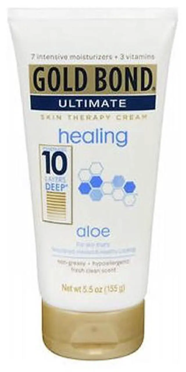 Alt view image 7 of 8 - Gold Bond Ultimate Healing with Aloe Skin Therapy Cream - 5.5 oz