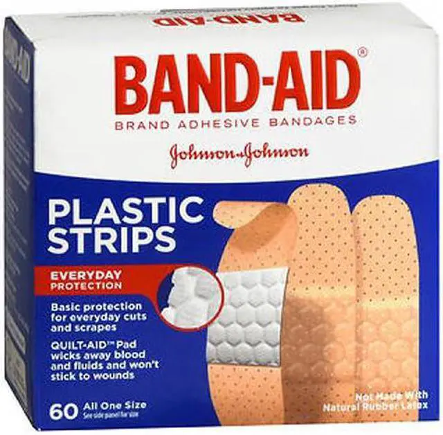Alt view image 13 of 20 - Band-Aid Brand Tru-Stay Plastic Strips Adhesive Bandages All One Size 60/Count (513186) 100563500