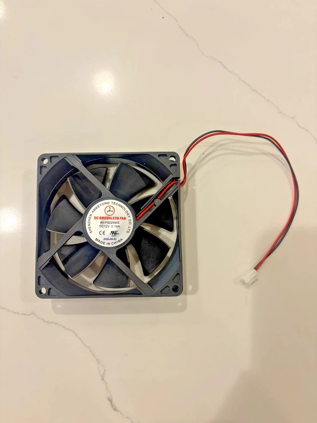 Alt view image 2 of 6 - AV-F9225MS 92x92x25mm 12V DC Axial Cooling Fan Bulk Lot Electronics Equipment