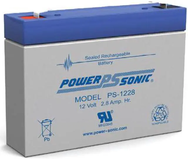 Main image of Power-Sonic PS-1228-F1 Sealed Lead Acid Battery