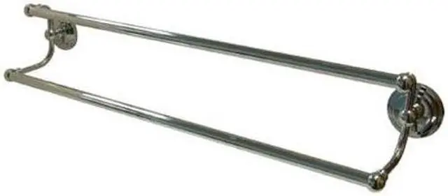 Main image of Kingston Brass BA175318PB Heritage 18 in. Dual Towel Bar, Polished Brass