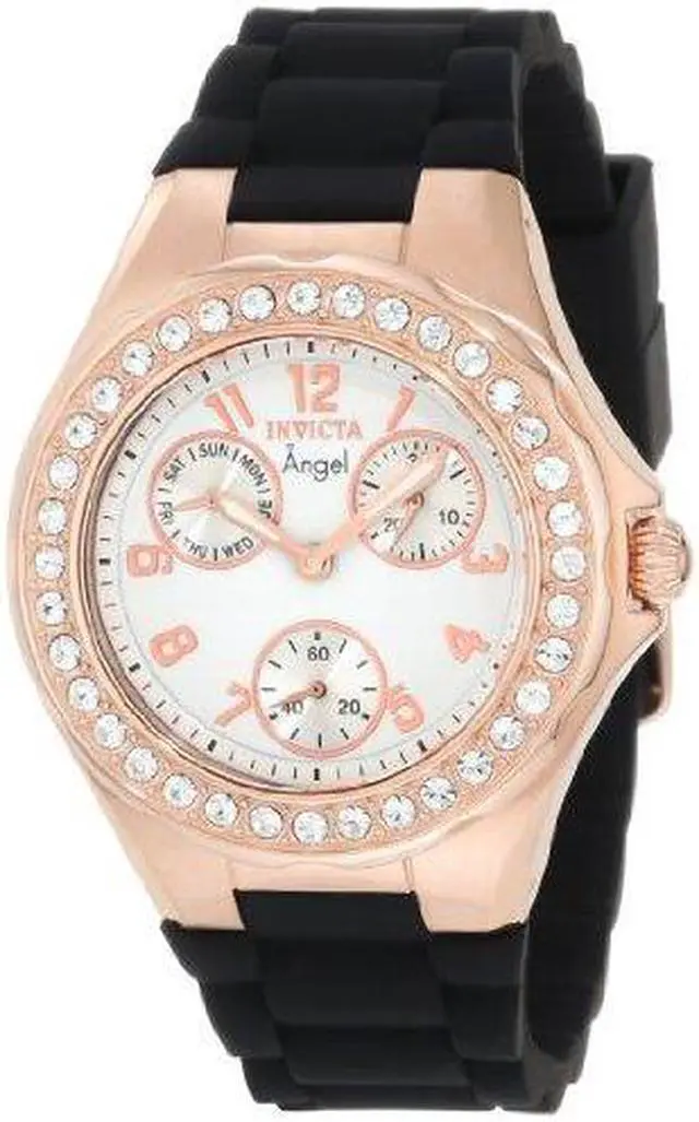 Alt view image 3 of 14 - Invicta Angel 1645 Silicone Chronograph Watch