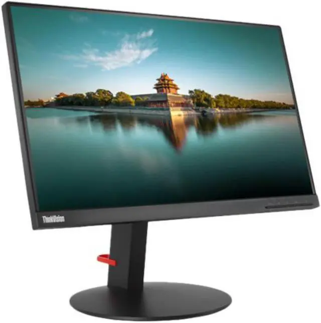 Alt view image 16 of 20 - Lenovo ThinkVision P24h-10 23.8" 2560x1440 QHD USB-C DisplayPort HDMI 4ms In-Plane Switching Panel IPS LED Backlight Mon