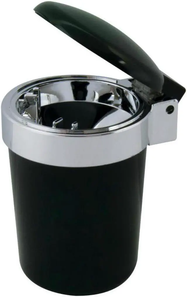 Alt view image 3 of 14 - RoadPro RPVE-649LA Self-Extinguishing Ashtray with Blue Led Light