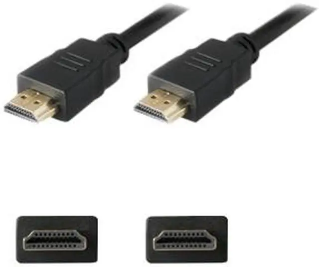 Alt view image 7 of 12 - AddOn HDMI2HDMI35F  35ft Black HDMI 1.3 Cable M-M
