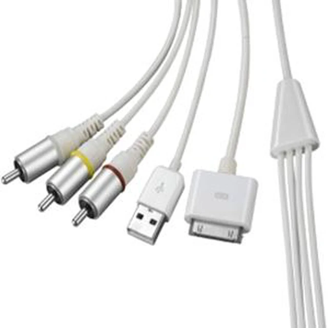 Alt view image 3 of 5 - 30PIN TO RCA COMPOSITE AUDIO
