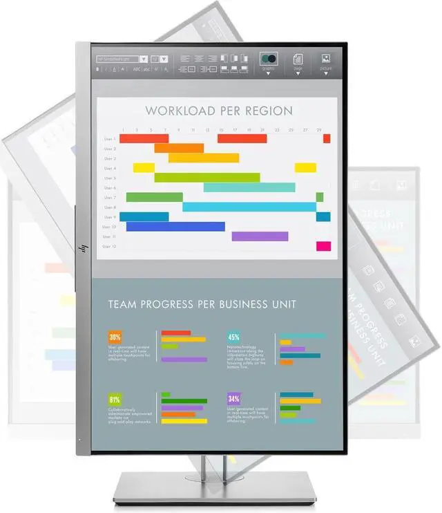 Alt view image 15 of 17 - HP E243i 24-inch LED LCD Monitor E243i 24-inch LED LCD Monitor