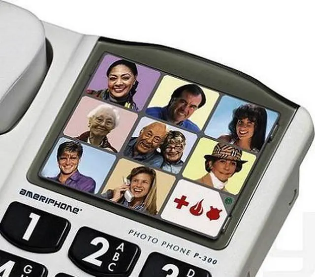 Alt view image 15 of 20 - Clarity P300 Picture Phone for Mild Hearing Loss