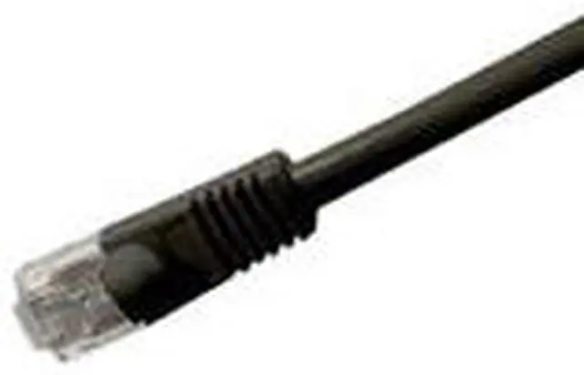 Alt view image 4 of 7 - Comprehensive Cat5e 350 Mhz Snagless Patch Cable 50ft Black CAT535050BLK