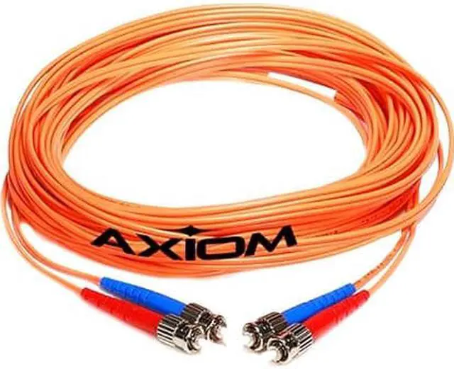 Alt view image 5 of 7 - AXIOM LC/SC MULTIMODE DUPLEX OM1 62.5/125 FIBER OPTIC CABLE 20M