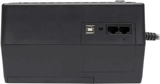 Alt view image 6 of 15 - Tripp Lite UPS 350VA 180W Eco Green Battery Back Up Compact 120V USB RJ11  350 VA180 W  120 V AC 120 V AC  Desktop  3 x NEMA 515R 3 x NEMA 515R