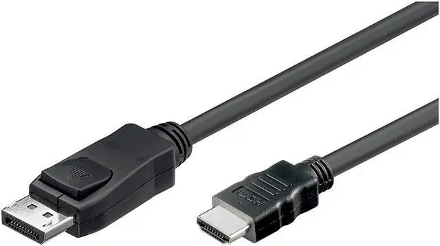 Alt view image 4 of 5 - 4XEM 4XDPMHDMIMCBL 4XEM 6Ft DisplayPort To HDMI Cable - DisplayPort/HDMI for Audio/Video Device, TV, Monitor, Projector - 6 ft - 1 x DisplayPort Male Digital Audio/Video - 1 x HDMI Male Digital