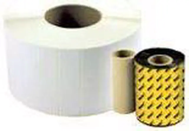 Alt view image 6 of 8 - WASP 633808402501 2.0" x 1.0" TT Labels, 4 Rolls, 2300 Per Roll, 5" OD Thermal Transfer Labels