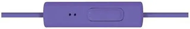 Alt view image 13 of 14 - Panasonic Rp-tcm125-v Tcm125 Earbuds With Remote & Microphone (Purple)