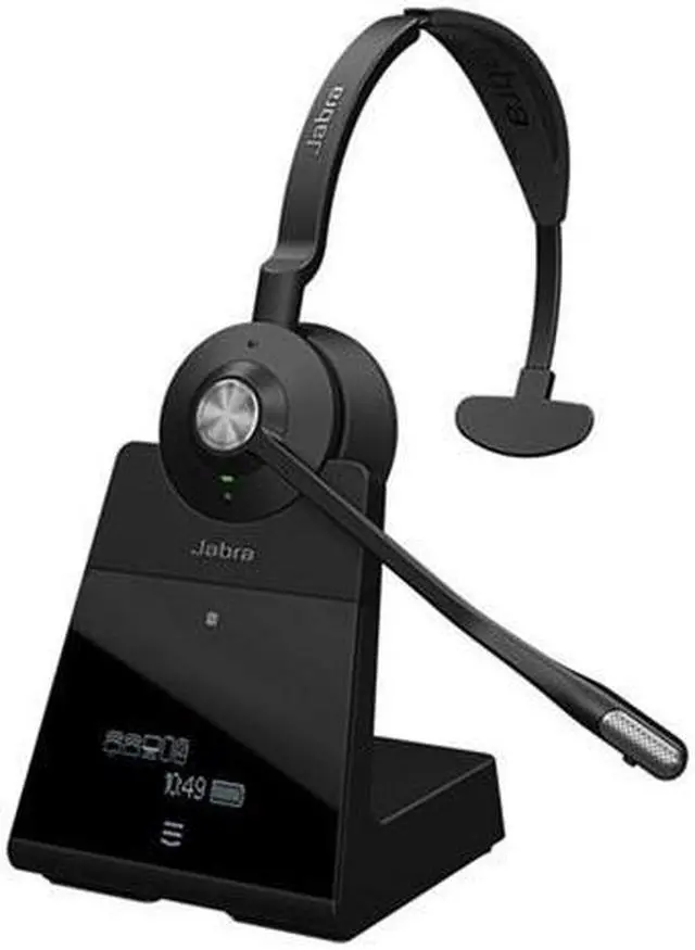 Alt view image 5 of 8 - Jabra Engage 75 Mono Wireless Headset with Bluetooth version 5.0