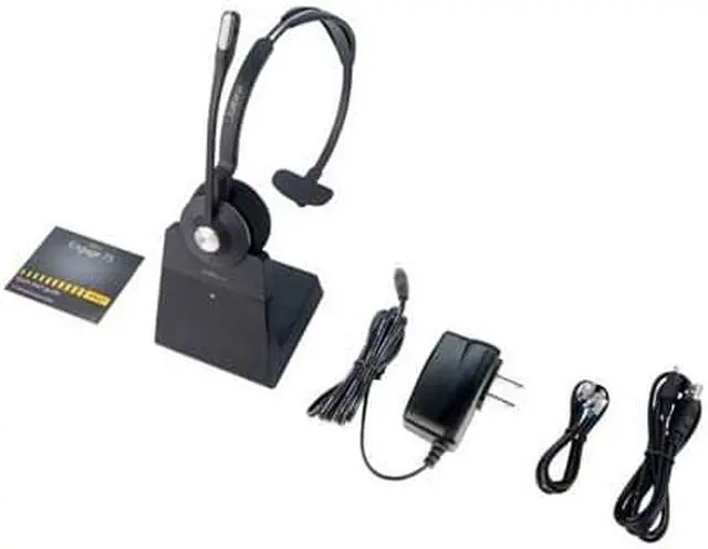Alt view image 8 of 8 - Jabra Engage 75 Mono Wireless Headset with Bluetooth version 5.0