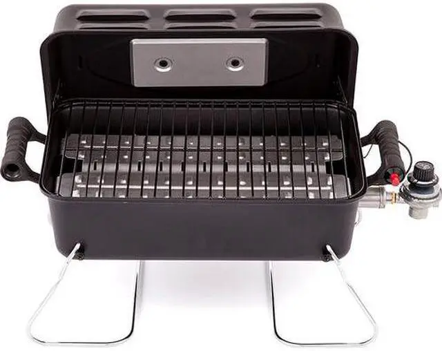Alt view image 15 of 18 - Char-Broil 465620011 190 Sq Inch Cooking Area Portable Liquid Propane Gas Grill